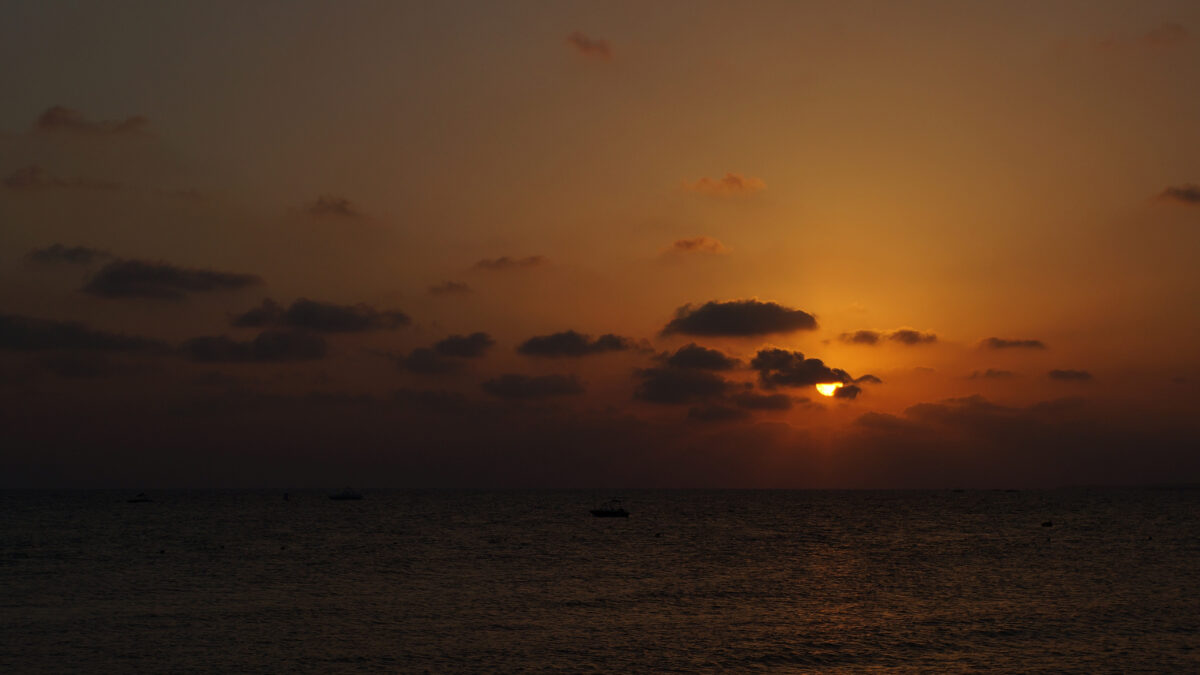 Sonnenuntergang Meer Griechenland